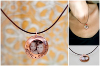 Amber Copper Necklace